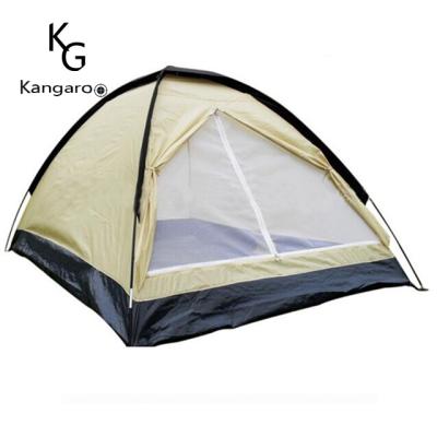 China Straight Bracing Type Double Layer 2 Person Camping Outdoor Camping Tent for sale