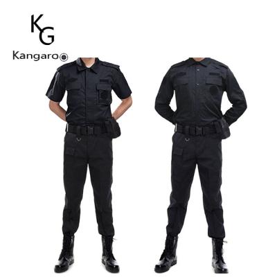 China High Quality Tactical Guard Design Security Guard Uniform Set Supplier in Shenzhen for sale