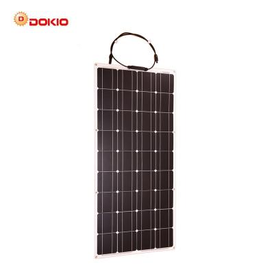 China 2018 hot sale flexible solar module 150w dokio solar panel mono flexible solar panel DFSP-150M for sale