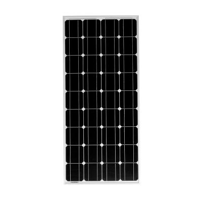 China China Top Solar Module 12V DC 100W Monocrystalline Solar Panel 156.75mmx156.75mm for sale