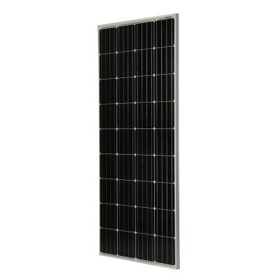 China solar panel china 156.75mmx156.75mm monocrystalline high quality solar module PV 150W for sale