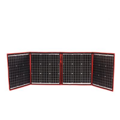 China Dokio industrial 160W (40W*4 flexible foldable outdoor solar panel) for travel for sale