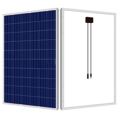 China hot sale 270W polycrystalline solar panel PV module high quality efficiency solar module 156.75mmx156.75mm for sale