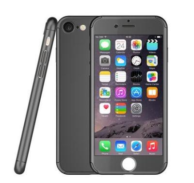 China Ultra thin plastic phone case 360 degree full cover cases for iphone 6 6s with tempered glass for sale