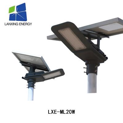 China Outdoor solar road light 20w led solar street light high lumens Waterpoof IP65 led street light for sale for sale