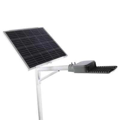 China ROAD Factory Smart Ip65 Solar Led Street Light 40w Waterproof Solar Led Street Light With Solar Panel for sale