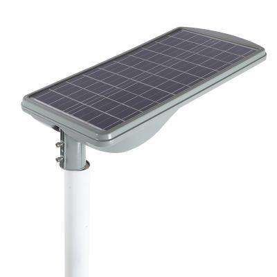 China ROUTE Ip65 high lumens street light outdoor 30w waterproof all in one integrated led solar street light for sale