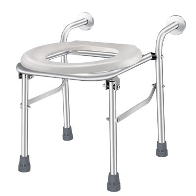 China Adjustable; Convenient Hospital Commode Bathroom Disability Shower Bath Chair Available for sale