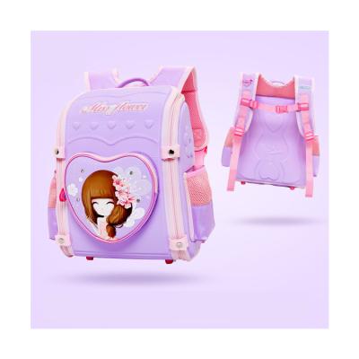 China Cute Backpack Girls School Bags Kids Primary School Satchel Backpack Kids Satchel Princess Schoolbags for sale