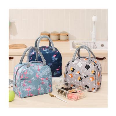 China Portable Lunch Bags Winter Thermal Insulation Cartoon Cooler Insulated Outdoor Thickened Cute Bag for sale