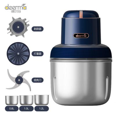 China Other Design New Design Good Quality Household Electric Universal Blender Deerma Stainless Steel Food Processor For Chilli for sale