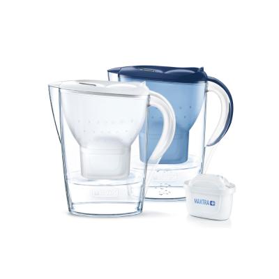 China High Quality Brita Marella Cool Purer 2.4L White Household Single Manual Thrower Including 1 Maxtraplus Filter for sale