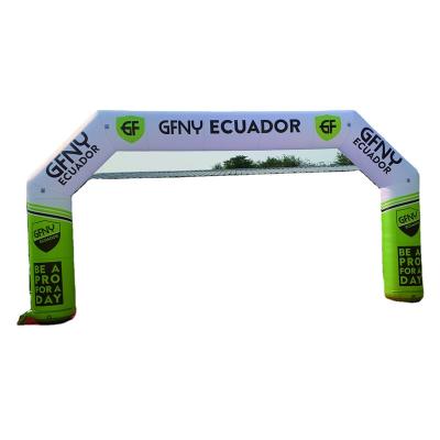 China Outdoor square trade show advertising inflatable arch for sale