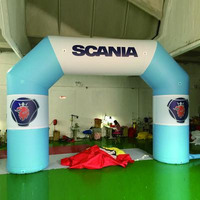 China GM01 Inflatable Door Arch  With Cheap Price Advertising Outdoor Sports Game Entrance Arch for sale