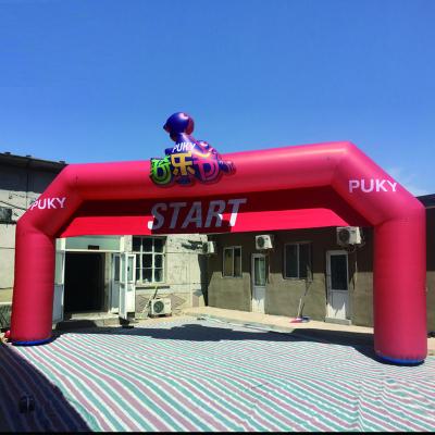 China Arch International Square Shape Inflatable Door Arch  Inflatable Welcome Arch With Printing for sale