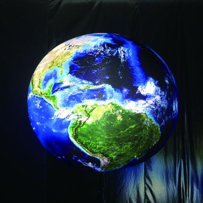 China Custom LED Lighting Inflatable Planet Balloons Earth Moon Jupiter Saturn Uranus Neptune Mercury Venus For Party Decorati Te koop