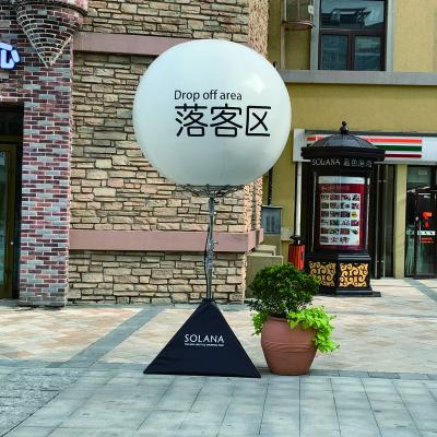 China Inflatable LED lighting balls backpack balloon for outdoor advertising for sale