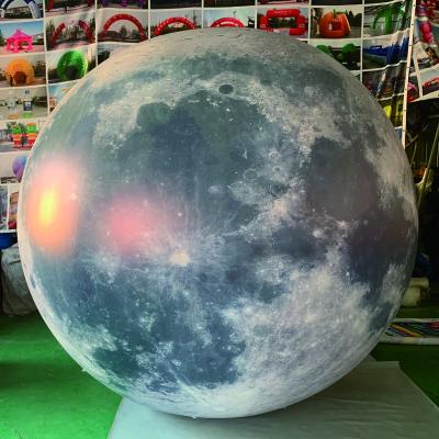 China Earth Globe Inflatable Planet Balloons Balloons For Advertising LED GM01 Te koop