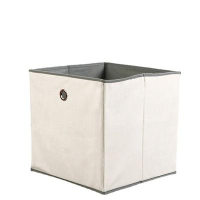 China Sustainable Custom Collapsible Raytop Storage Bins Multiple Colors Foldable Non Woven Cube Storage Box for sale