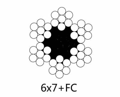 中国 DIN3055 6×7+FC,6×7+WSC 7×7 販売のため