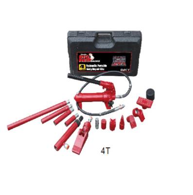 China Hydraulic Portable Body Repair Kits With Quick Lifting Pump Porta Power Hydraulic Jack Body Frame Repair Kit for sale