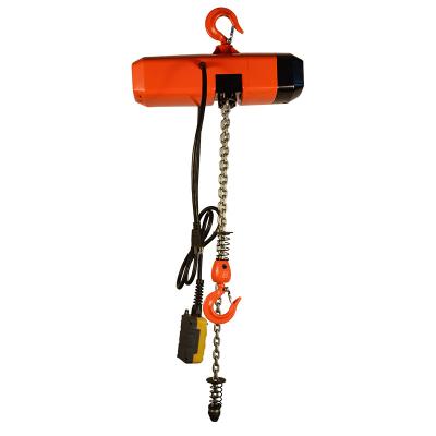 中国 Heavy Duty 1PH Electric Hoist 1 Ton With Waterproof Push Botton Low Headroom 販売のため