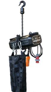 China Jentan Stage Electric Trolley Chain Hoist JTDG OEM Adjustable 1/2 Ton 500 Kg for sale