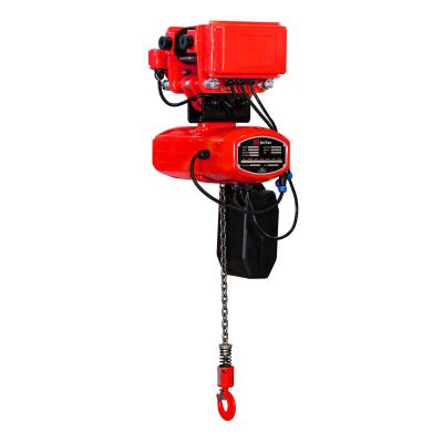 Chine 3m Standard Lifting Height G80 Chain Sling Electric Lifting Chain Block With Trolley For Industrial à vendre