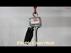 rechargeable li battery electric chain hoist