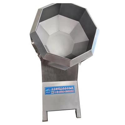 China Commercial Meat Processing Drum Seasoning Fried Food Potato Chips Snacks Machine /Octagonal Peanut Seasoning Coating Machine Hot Product 2021 for sale