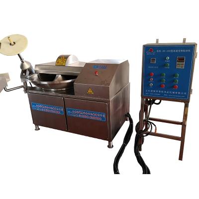 China Meat Processing Industrial High Speed ​​Commercial 125L Meat Cutting Machine Vegetable Meat Cutter Bowl for sale