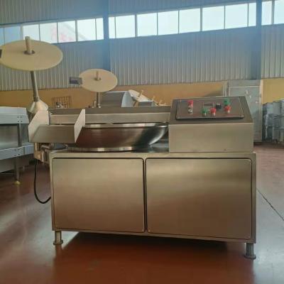 China Meat Processing Industrial High Speed ​​Commercial 125L Meat Cutting Machine Vegetable Meat Cutter Bowl for sale