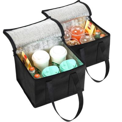 China Small Waterproof Home Carrier Tote Shopping Cooler Bag Portable Insulated Food Delivery Drinks for sale