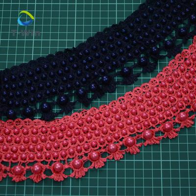 China Viable free irish lace crochet lace collar lace textile cpllar pattern for girls for sale