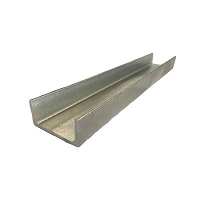 China Hot Sale Stainless U Channel Galvanized Steel Construction Channel for sale