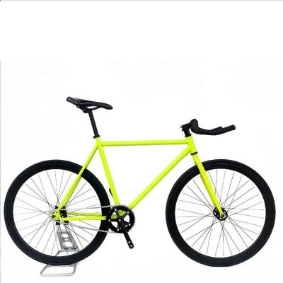 China Racing Bicycle Riding Reverse Brake Racing Flat Flower Fixed Gear Bicycle For Adult for sale