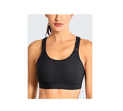 China 2022 High Quality Adjustable Antibacterial Sports Wear Girls Exercise Breathable Yoga Tops Workout Bra For Women for sale