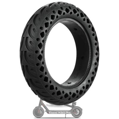 China Technologically Intuitive Design 10 Inch Tires 10*2.5 Honeycomb Rubber Tubeless Solid Tire Non-Slip Tire Compatible For Segway G30P G30LP GOTRAX G4 E-scooter for sale