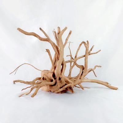 China Viable Wholesale Aquarium Supplies Decoration Sink Aquarium Nature Plant Azalea Wooden Root for sale