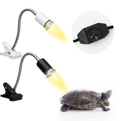 China Viable Amphibious Reptile Insulation Heater Lights Reptile Lizards Heating Ultraviolet Lamp Reptile Lighting Lights Tortoise Sunback Lamp for sale