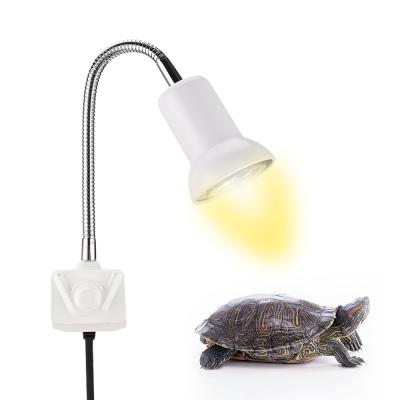 China Viable Reptile Insulation Heater Lights Reptile Lighting Lights Tortoise Sunback Lamp Reptile Tortoise Lizards Heating Ultraviolet Lamp for sale