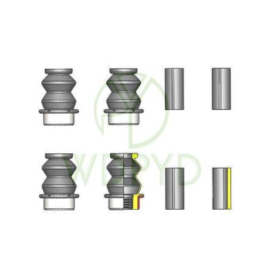 China PIN GUIDE BUSHING KIT OEM STANDARD 16118 BRAKE CALIPER GUIDE KIT FOR CHEVROLET SILVERADO FOR GMC SIERRA 3500 FOR CADILLAC DEVILLE for sale