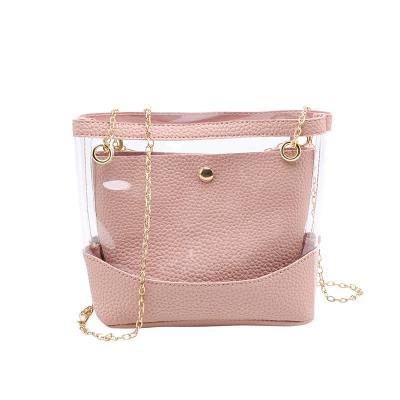 China Fashion Beachkin Jelly Bag Handbag PVC Jelly Bag Cross - Small Body Jelly Bags for sale