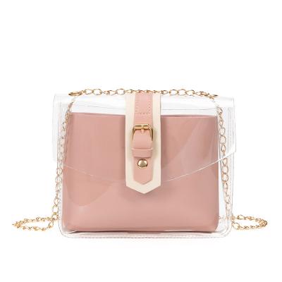 China Fashion Women And Children Freeze Bag Cross - Small Body Jelly Bags Freeze Tote Bag for sale