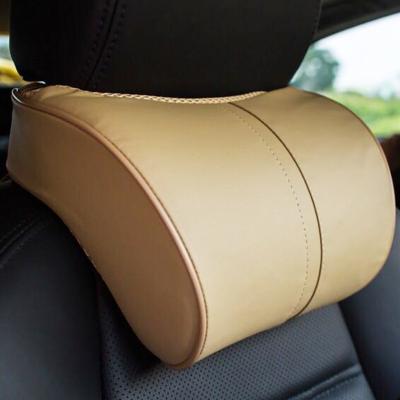 China High Quality Comforable Custom Car Headrest Pillow Super Memory Foam Cushion Does Not Hurt The Neck for sale