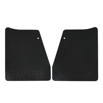 China Auto Parts ABS Mud Flaps Wholesale High Quality Universal Plastic Car Mud Flaps for sale