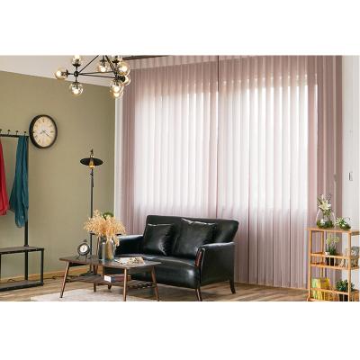 China Semi Blackout Factory Size Custom Privacy Protection Semi Shading Dream Curtain In Hanas Vertical Blinds for sale