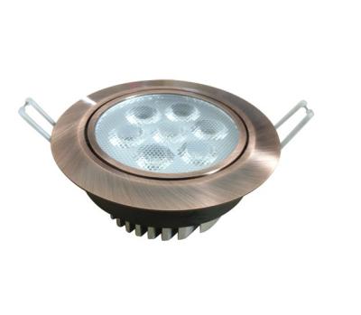 China 7watt Smd Recessed Led Ceiling Lights , Cold White 5000k / 5500k / 7000k for sale