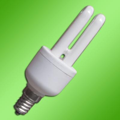 China 12mm Energy Saving Daylight Bulbs Of High Brightness 4500k , T2 2u E27, E14 and B22 for sale