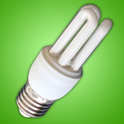 China 3u 9watt Energy Saving Daylight Bulbs Lamps For Family / Office , 3300k E27 E14 B22 for sale